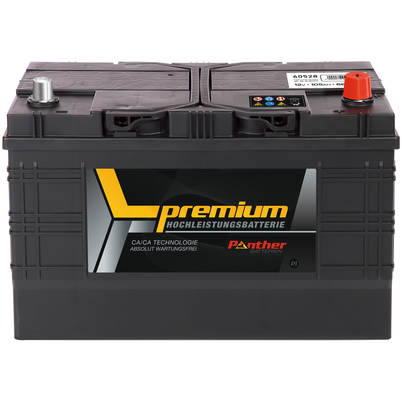 Batterie de démarrage PANTHER-BATTERIEN SB.6052833