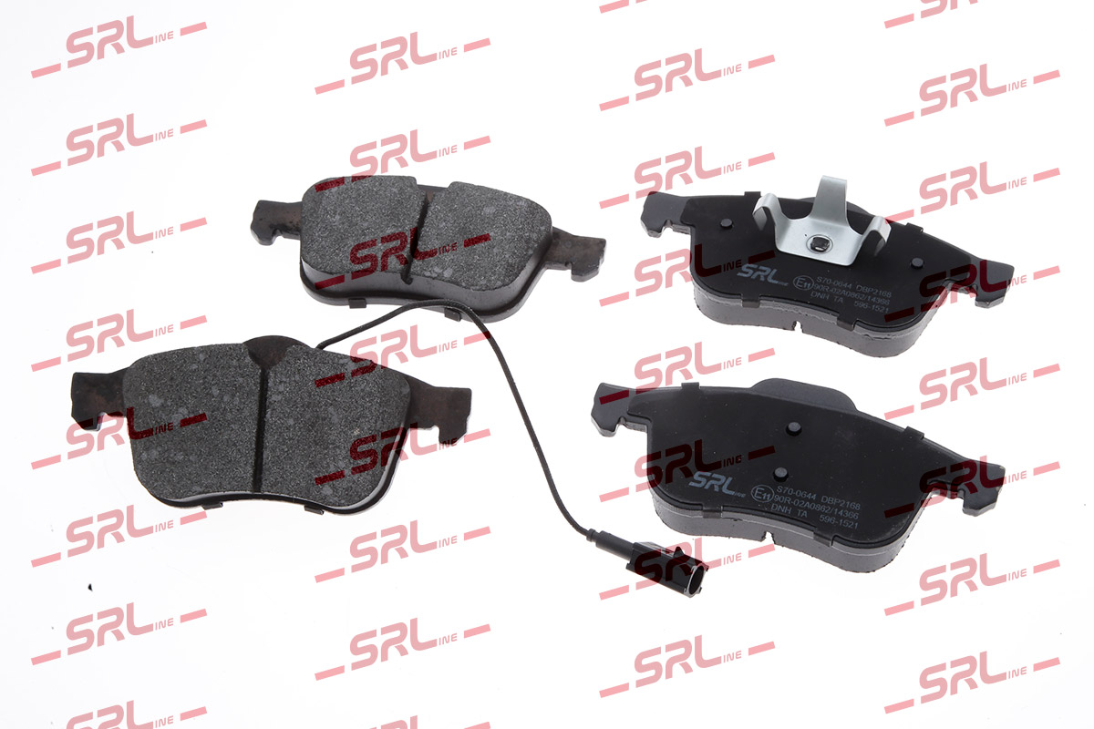 Kit de plaquettes de frein, frein à disque SRLine S70-0644