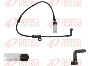 Contact d'avertissement, usure des plaquettes de frein REMSA 001055
