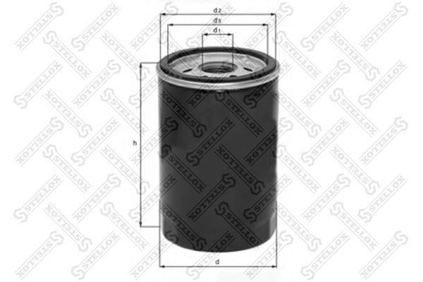 Filtre à huile STELLOX 20-50067-SX