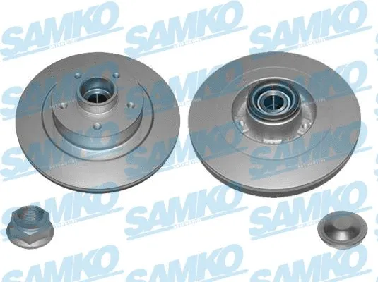 Disque de frein SAMKO R1047PRCA