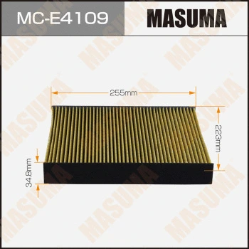 Filtre, air de l'habitacle MASUMA MC-E4109