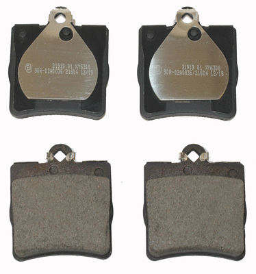 Kit de plaquettes de frein, frein à disque National NP2055