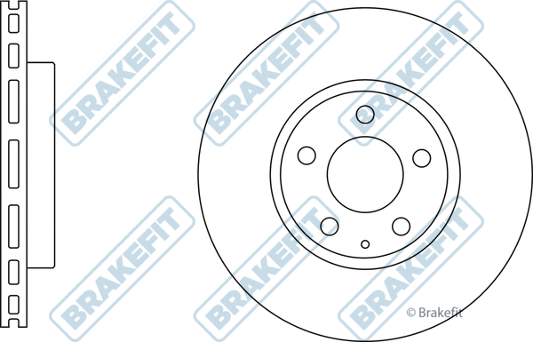 Disque de frein APEC SDK6818
