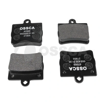 Kit de plaquettes de frein, frein à disque OSSCA 07005