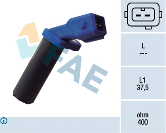 Capteur d'angle, vilebrequin FAE 79134
