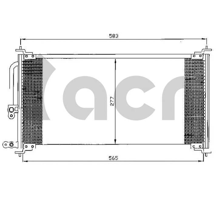 Condenseur, climatisation ACR 300301