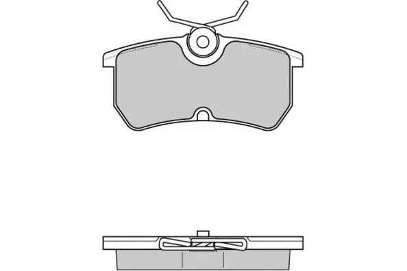 Kit de plaquettes de frein, frein à disque E.T.F. 12-0844