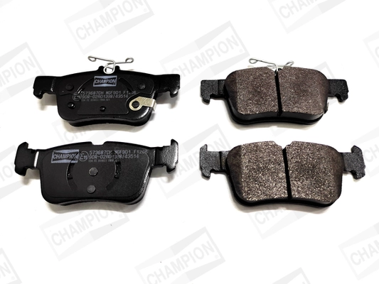 Kit de plaquettes de frein, frein à disque CHAMPION 573687CH
