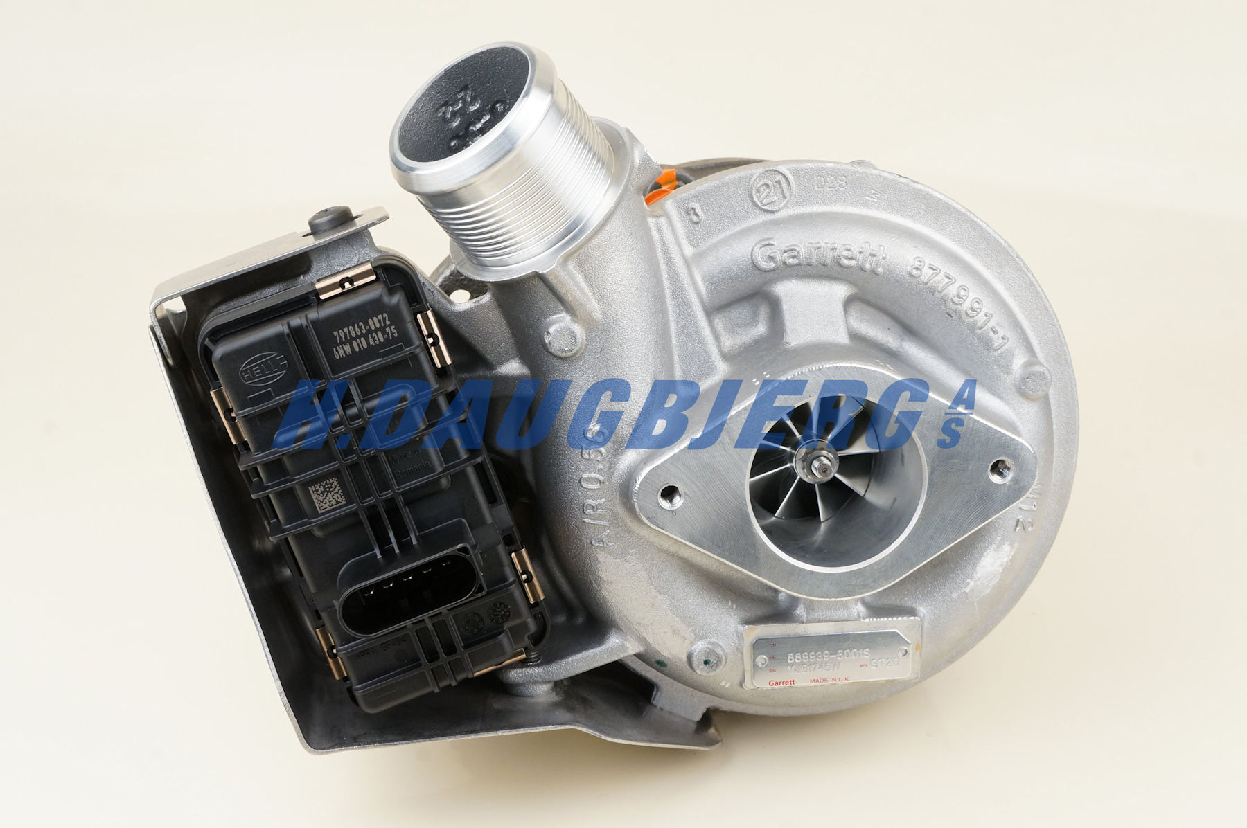 Turbocompresseur, suralimentation H. Daugbjerg 889939-5001W