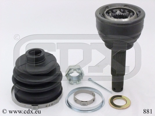 Jeu de joints, arbre de transmission CDX 881