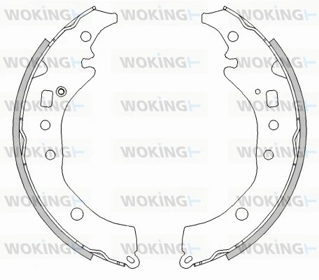 Mâchoire de frein WOKING Z4292.00