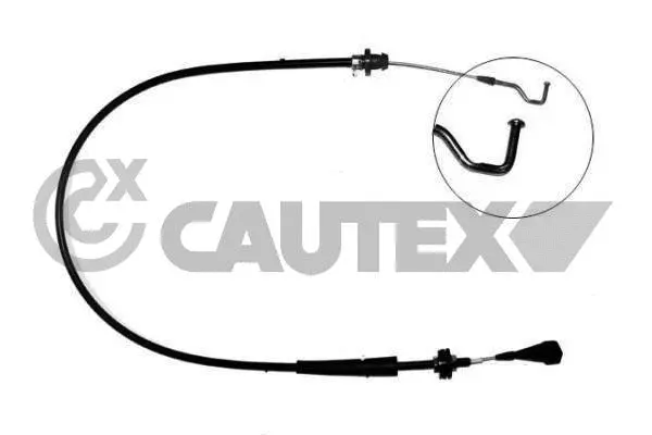 Câble d'accélération CAUTEX 465689