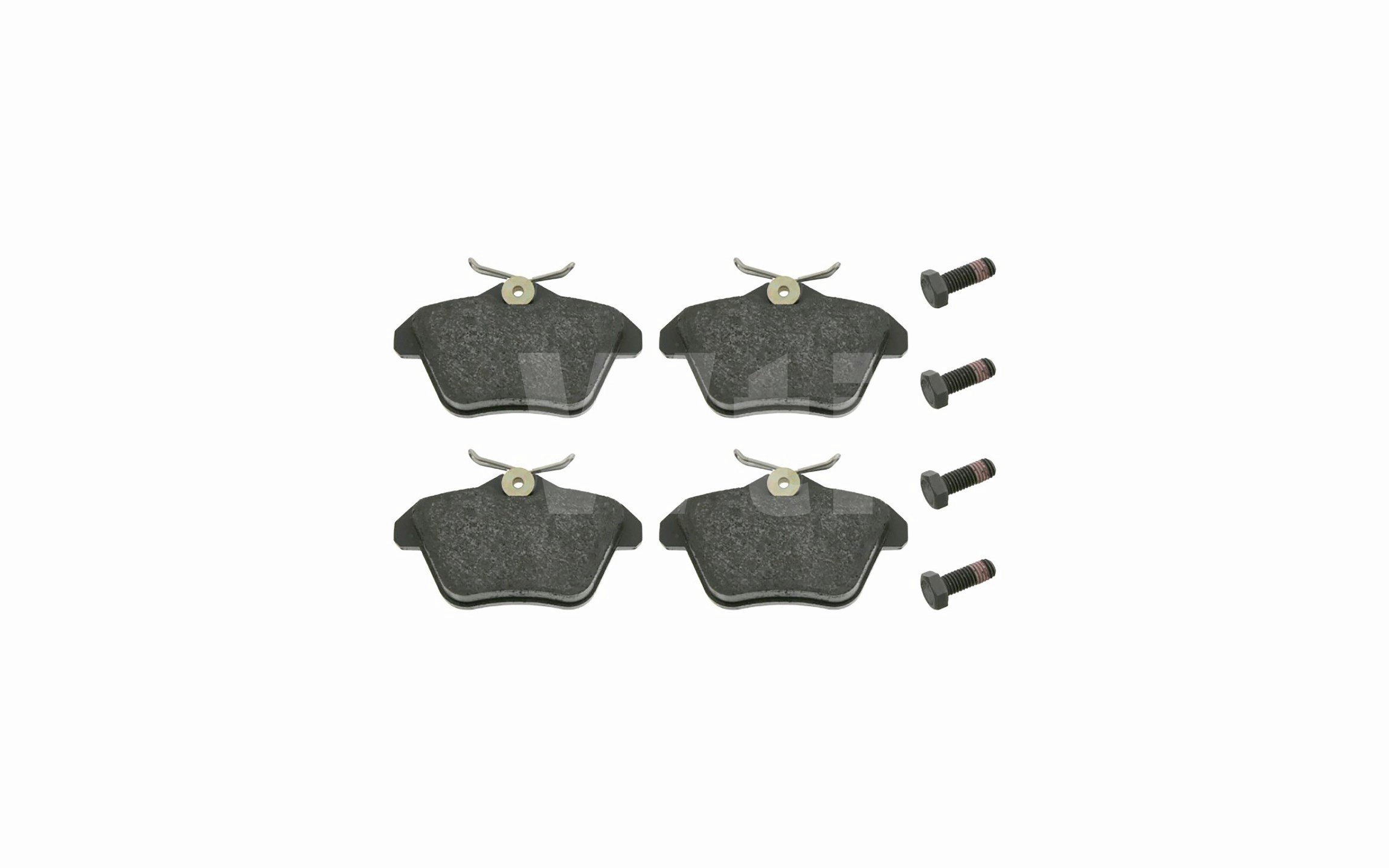 Kit de plaquettes de frein, frein à disque Wti Automotive K711136