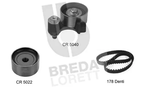 Kit de courroie crantée BREDA LORETT KCD0211