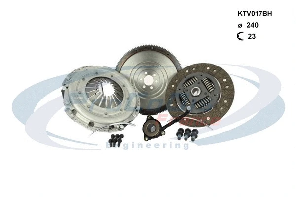 Kit d'embrayage PROCODIS FRANCE KTV017BH
