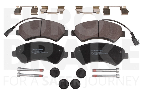 Kit de plaquettes de frein, frein à disque EUROBRAKE 5502229995