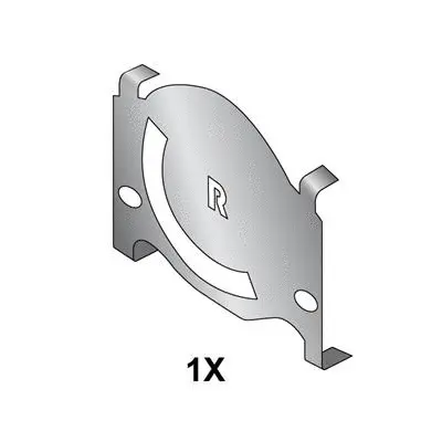 Kit d'accessoires, plaquette de frein à disque RAICAM 12079652