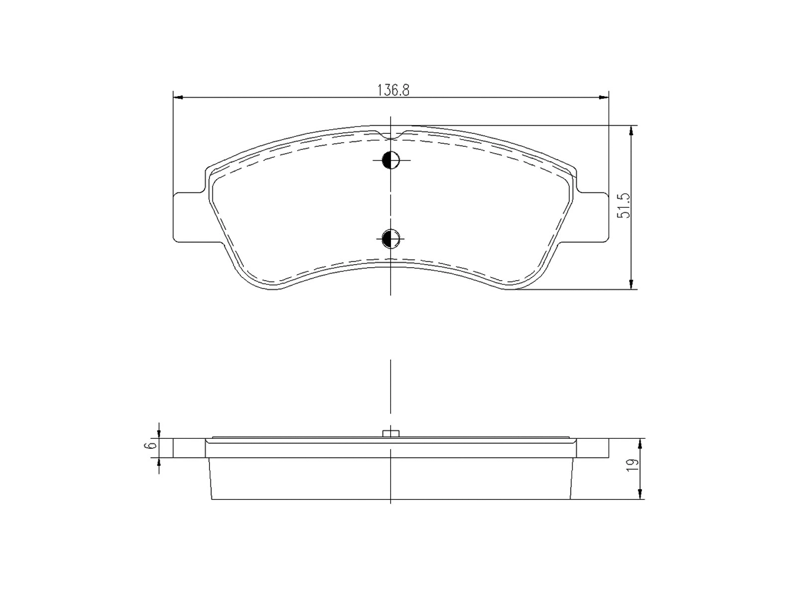 Kit de plaquettes de frein, frein à disque A.Z. Meisterteile AZMT-44-022-1309