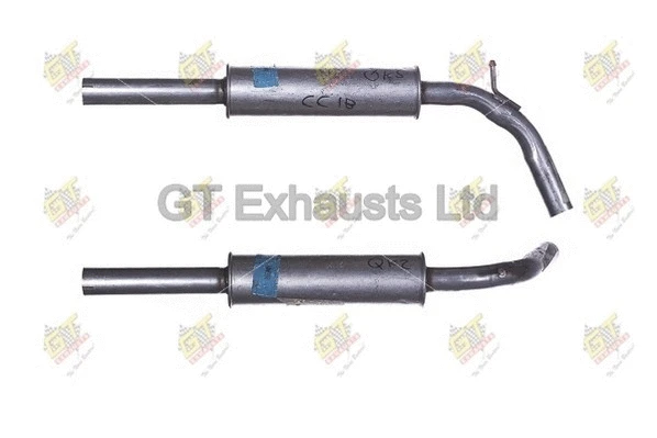 Silencieux central GT Exhausts GVW390