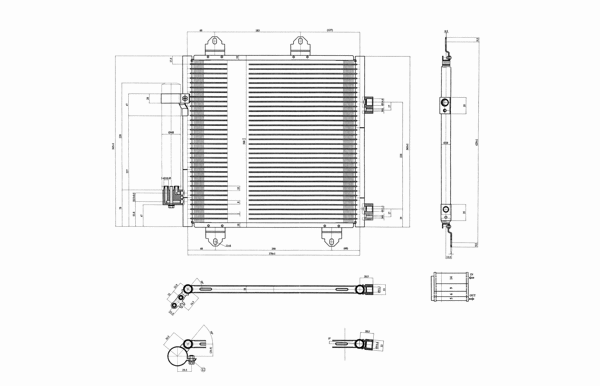 Condenseur, climatisation HART 611 418