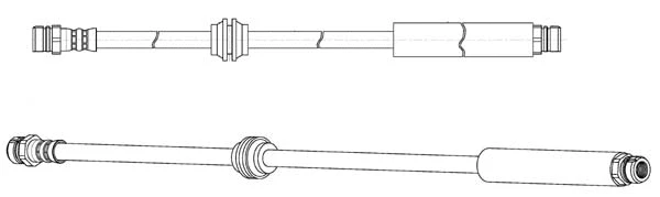 Flexible de frein CEF 512796