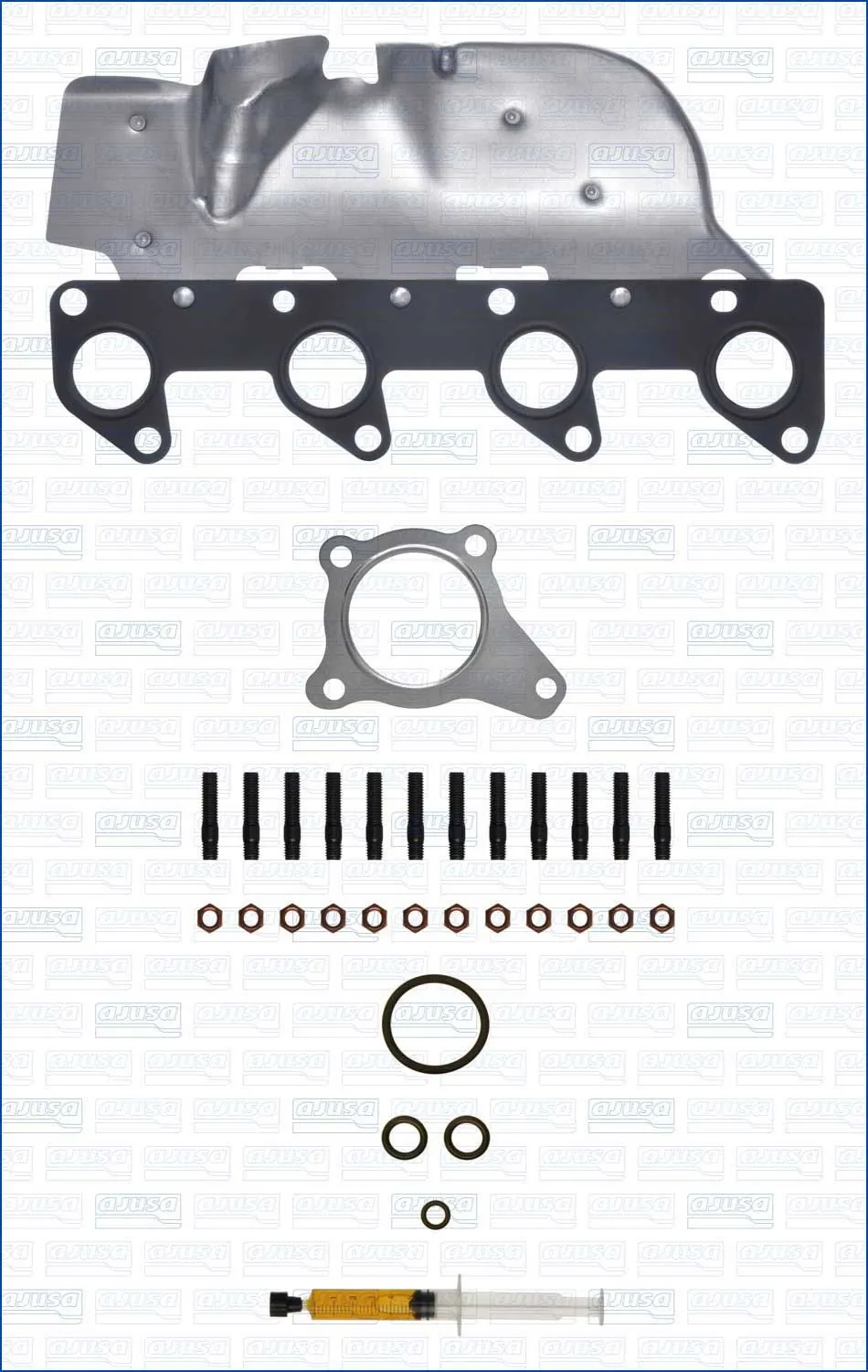 Kit de montage, compresseur AJUSA JTC11707