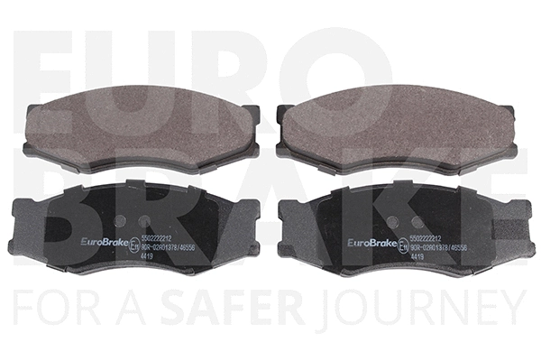 Kit de plaquettes de frein, frein à disque EUROBRAKE 5502222212