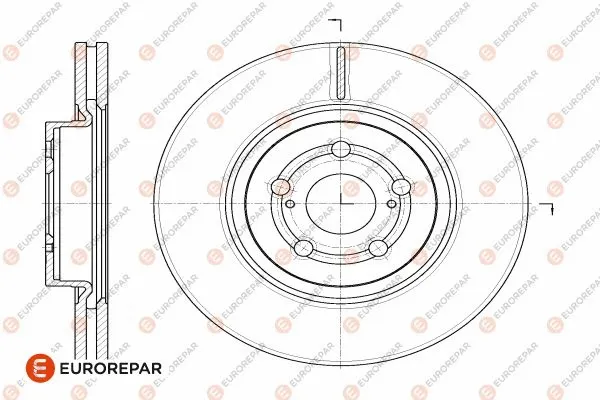 Disque de frein EUROREPAR 1642757680