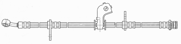 Flexible de frein CEF 512371