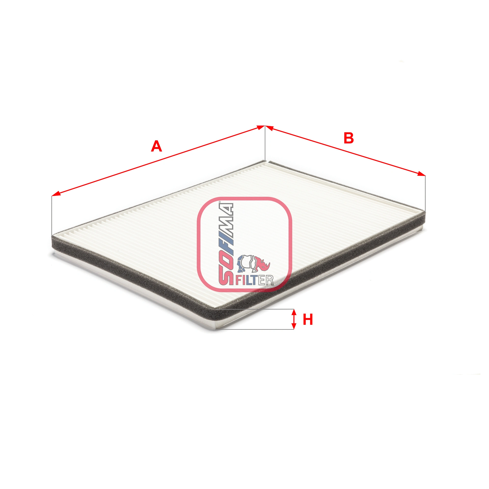 Filtre, air de l'habitacle SOFIMA S 3062 C