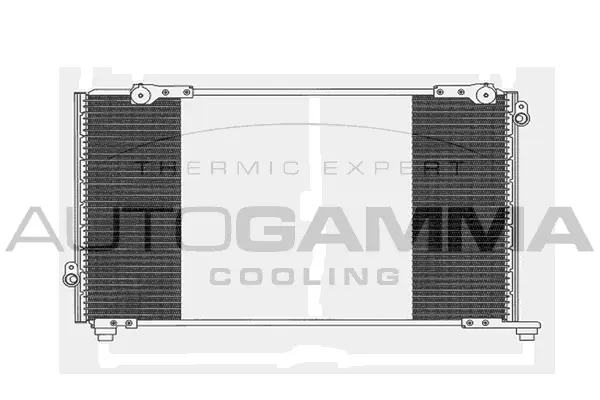 Condenseur, climatisation AUTOGAMMA 103924
