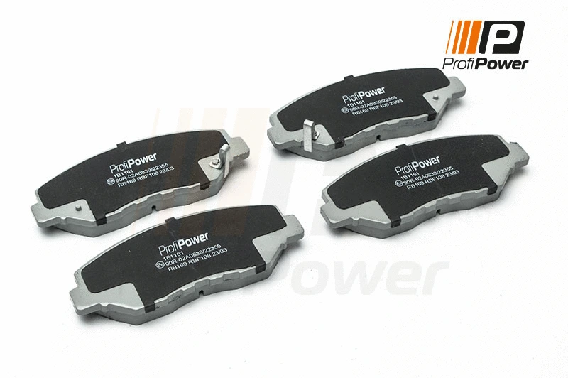 Kit de plaquettes de frein, frein à disque ProfiPower 1B1161