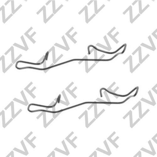 Kit d'accessoires, plaquette de frein à disque ZZVF ZVCER248