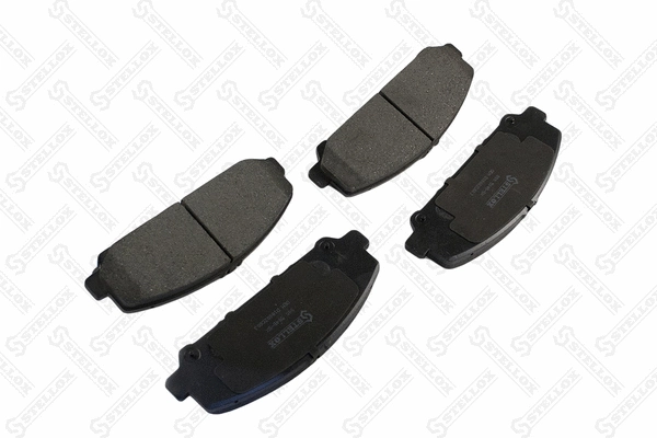 Kit de plaquettes de frein, frein à disque STELLOX 000 504B-SX