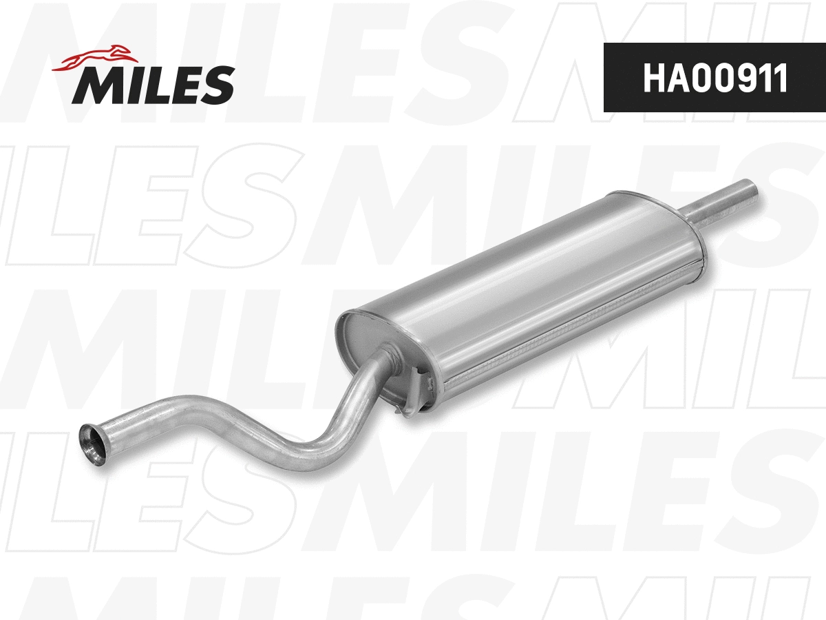 Silencieux arrière MILES HA00911