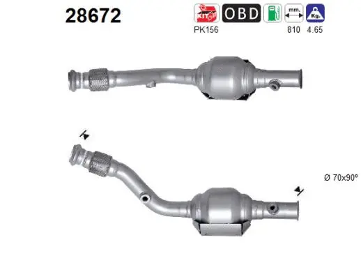 Catalyseur AS 28672