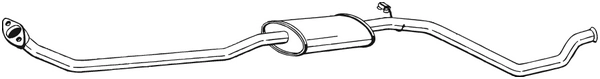 Silencieux avant KLOKKERHOLM 291-697