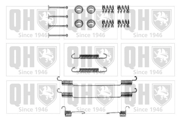 Kit d'accessoires, mâchoire de frein QUINTON HAZELL BFK279