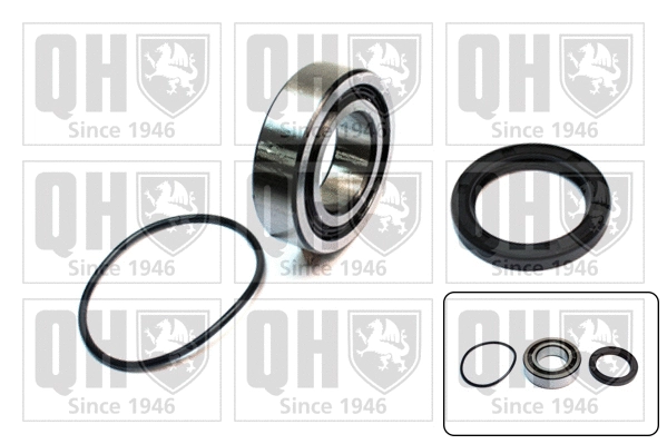 Kit de roulements de roue QUINTON HAZELL QWB612
