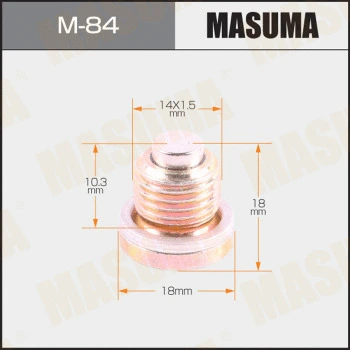 Vis-bouchon, carter d'huile MASUMA M-84