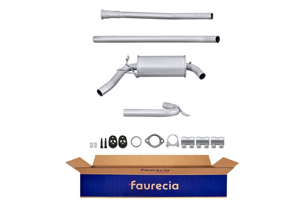 Silencieux central Faurecia FS30012