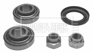 Kit de roulements de roue BORG & BECK BWK648