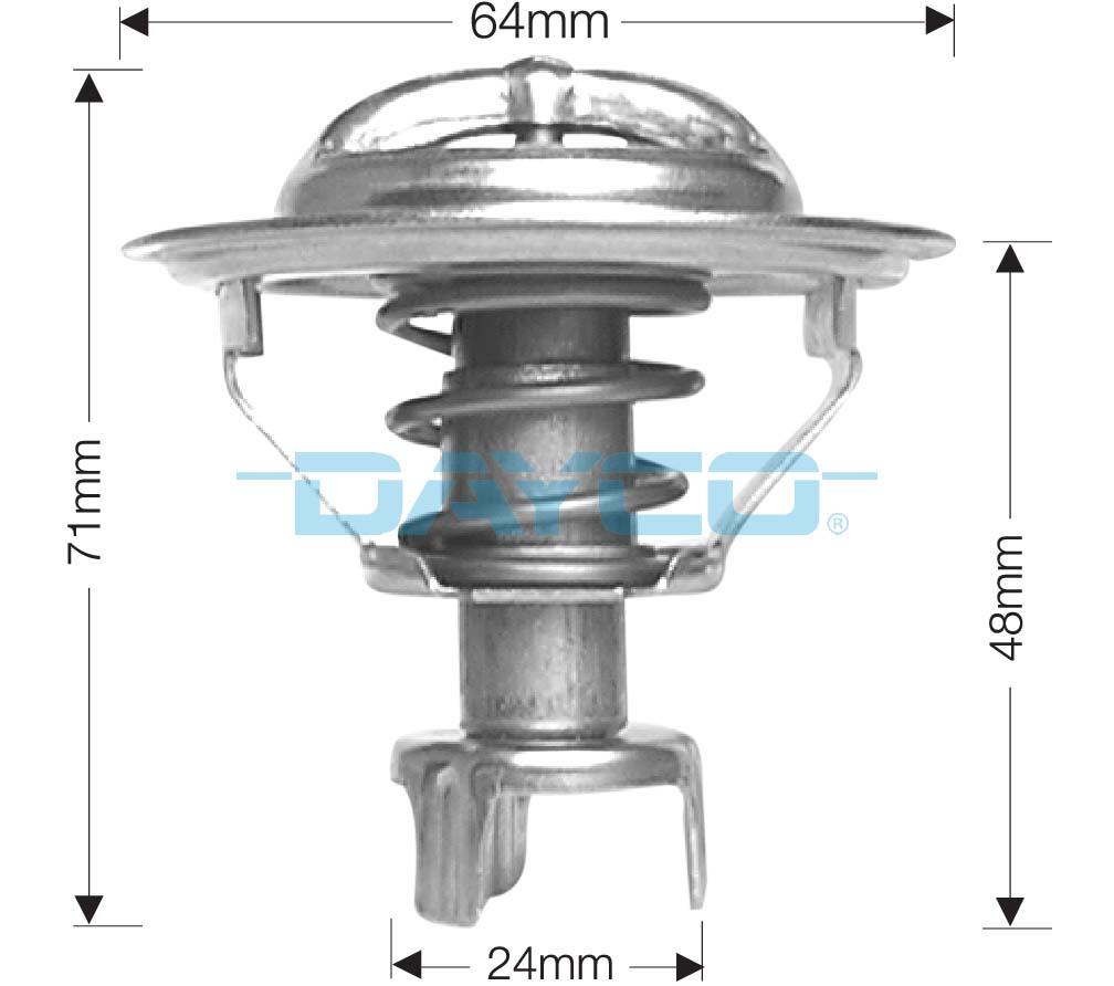 Thermostat, liquide de refroidissement DAYCO-AU DT19E