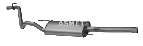 Silencieux arrière ASMET 03.041