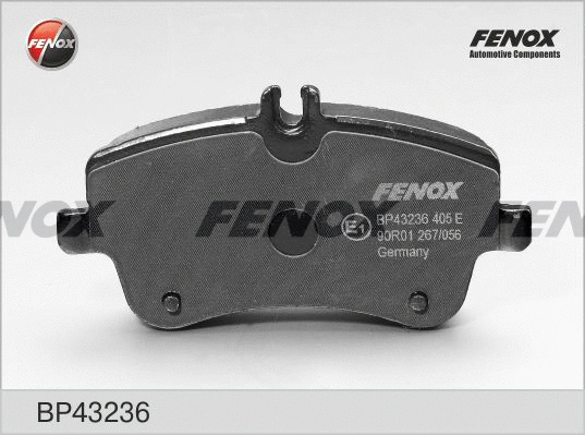 Kit de plaquettes de frein, frein à disque FENOX BP43236