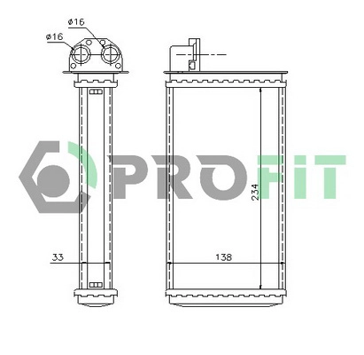 Système de chauffage PROFIT PR 0550N1