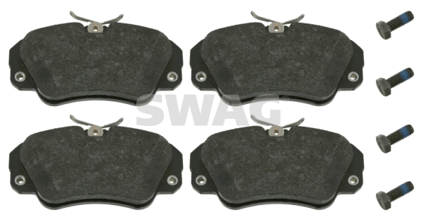Kit de plaquettes de frein, frein à disque SWAG 40 91 6031