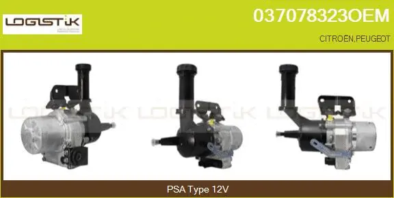 Pompe hydraulique, direction LGK 037078323OEM