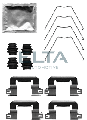 Kit d'accessoires, plaquette de frein à disque ELTA AUTOMOTIVE EA8853